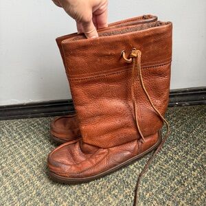 Manitobah Mukluks Tall Gatherer Leather Boots